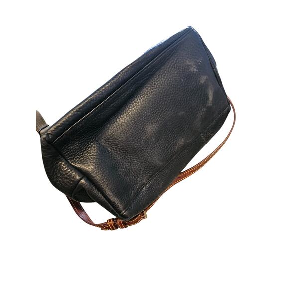 DOONEY & BOURKE 1975 FLORENTINE VACCHETTA LEATHER Satchel Bag BROWN - Picture 4 of 9